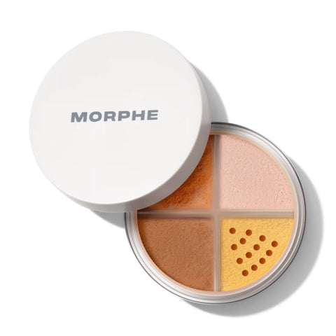 Bake & Set Loose Powder Quad & Brush Duo