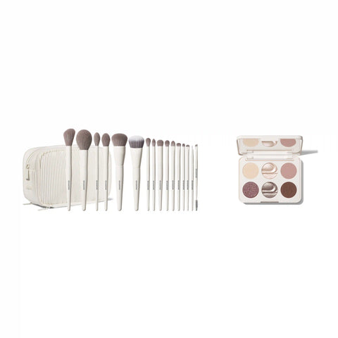 Ready Set Pro Brush Set + Eyeshadow Palette