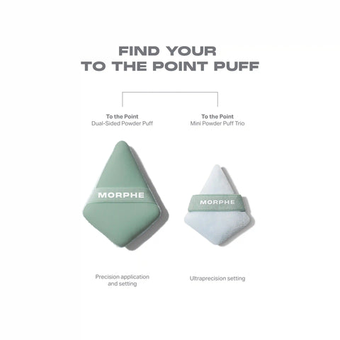 To The Point Mini Powder Puff Trio