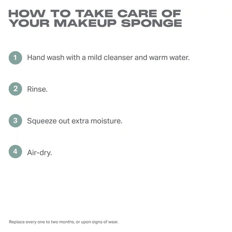 One & Done Multifunctional Makeup Sponge