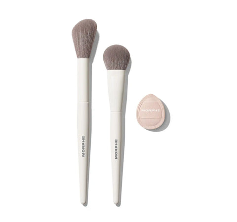 Cheek Thrills Multi Finish Face Trio & Blush Layering Trio Duo