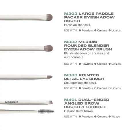Best of Blends 8-Piece Face & Eye Brush Set