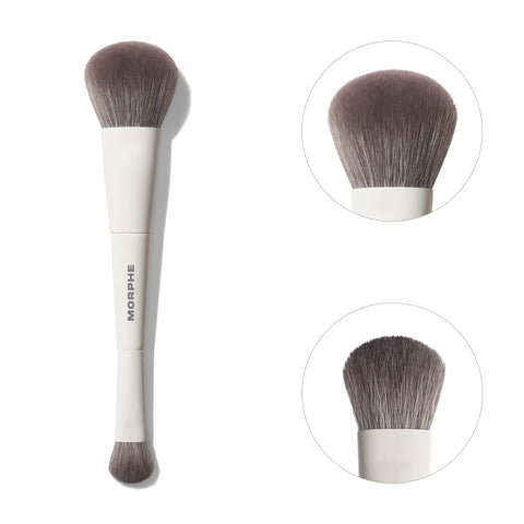 M100 Dual-Ended Foundation & Concealer Brush