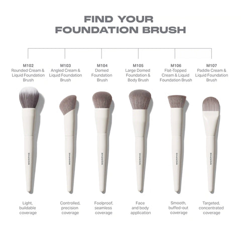 M105 Large Domed Foundation & Body Brush